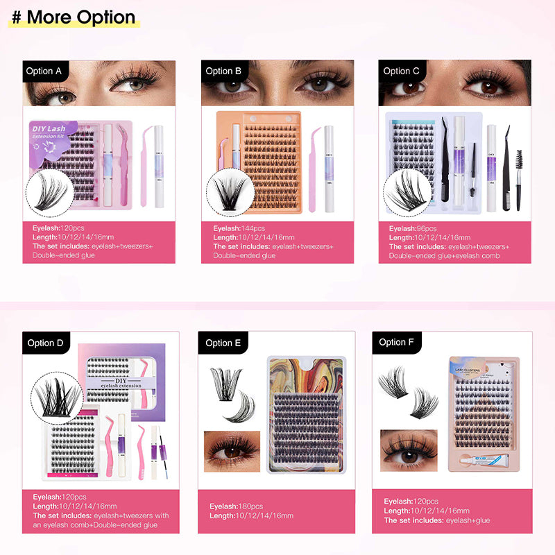 UUU BEAUTY DIY eyelash Extension Kit